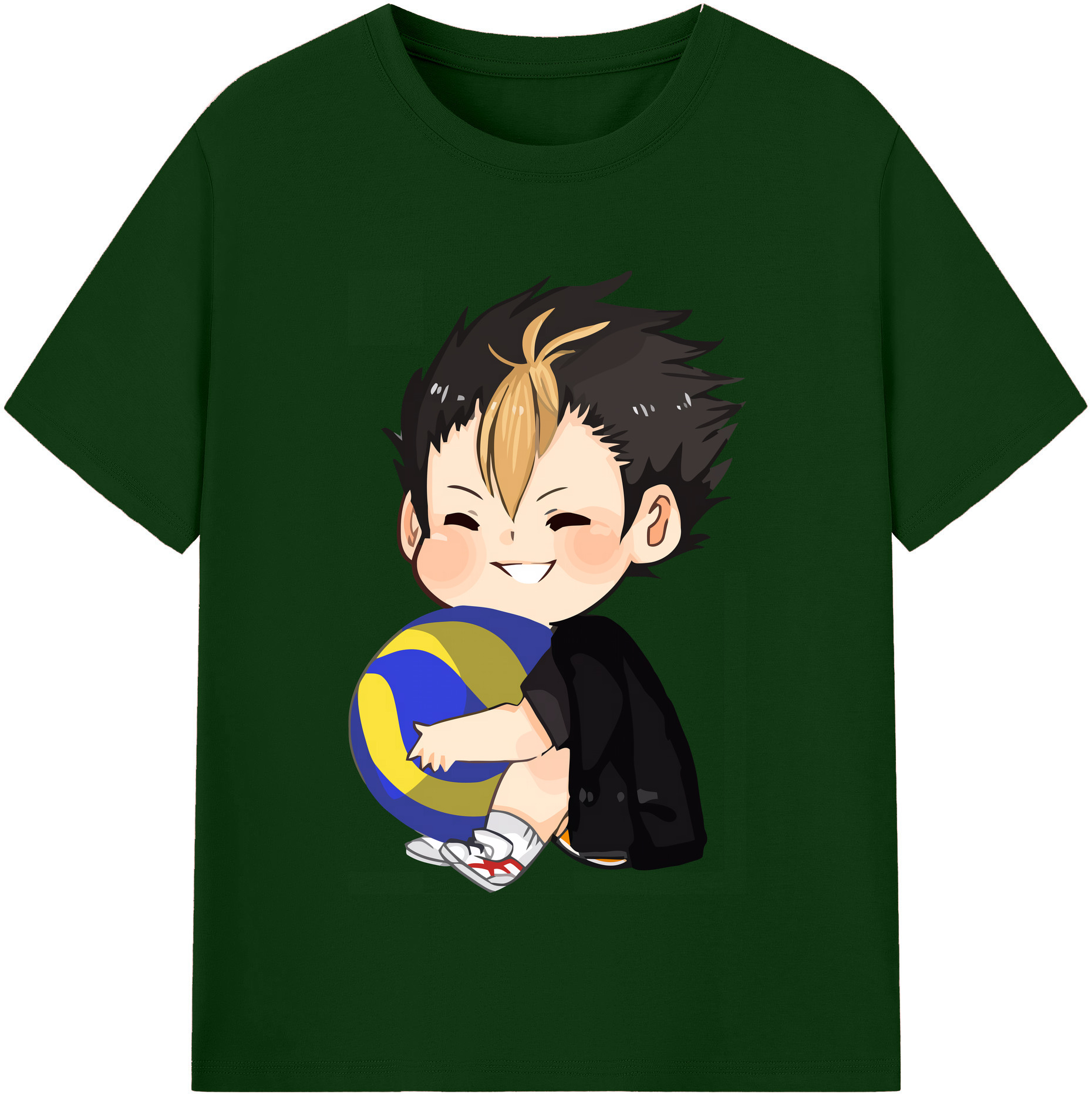（画像用） ハイキュー!! Haikyu!! 綿100％半袖Tシャツ（フロントプリント）